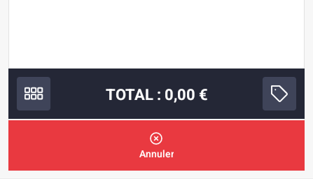 Nouveau bouton "Remises et offres" à droite du total