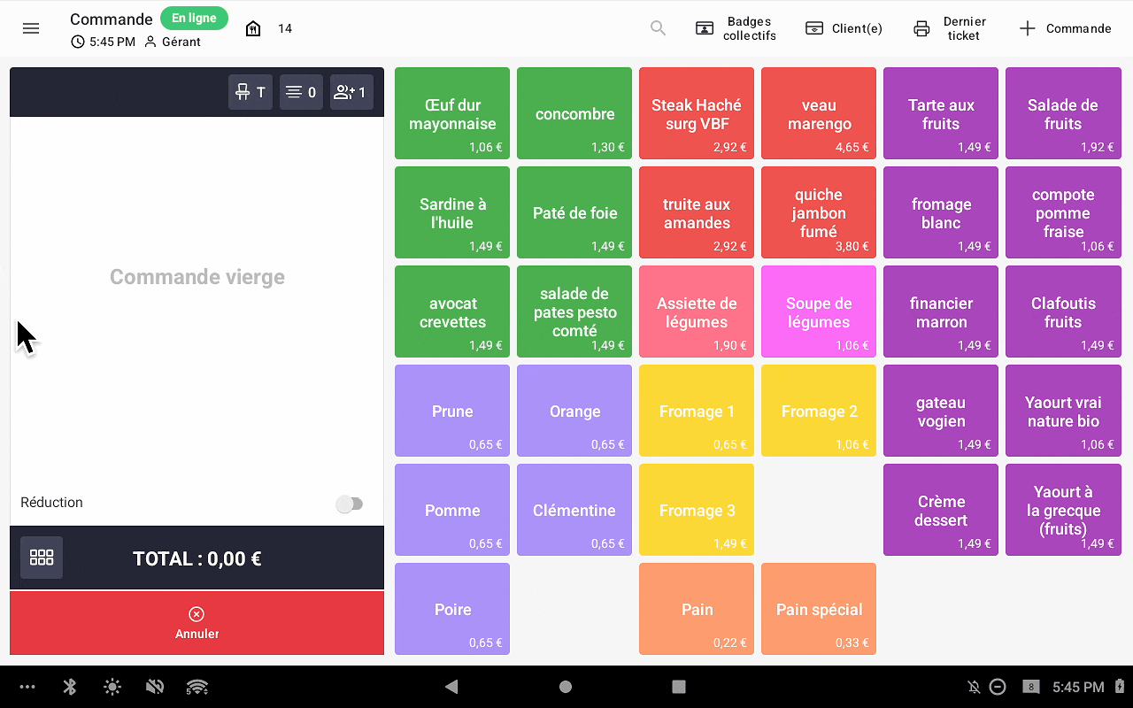 Compteur de passage omnicanal