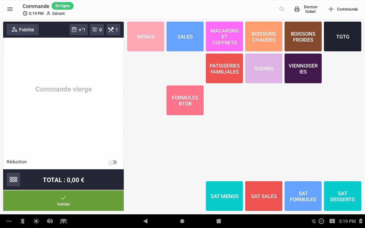 Inscription à la fidélité partenaire - 1